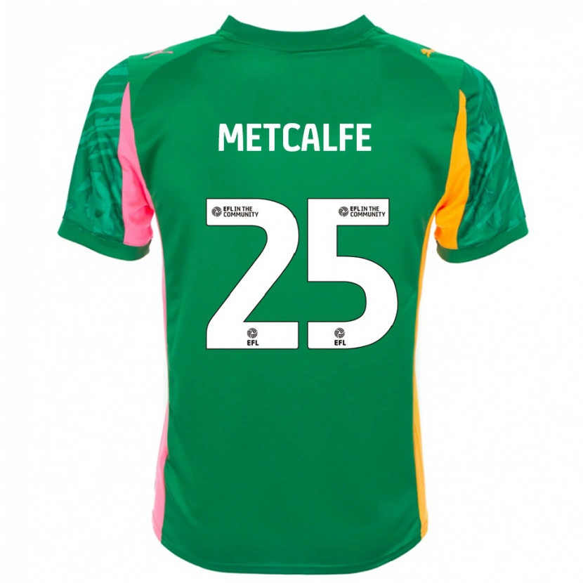 Danxen Damen Max Metcalfe #25 Trikot Grün Rosa Weiß Torwarttrikot 2025/26 Österreich