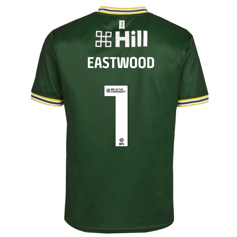 Danxen Damen Jake Eastwood #1 Trikot Dunkelgrün Weiß Torwarttrikot 2025/26 Österreich