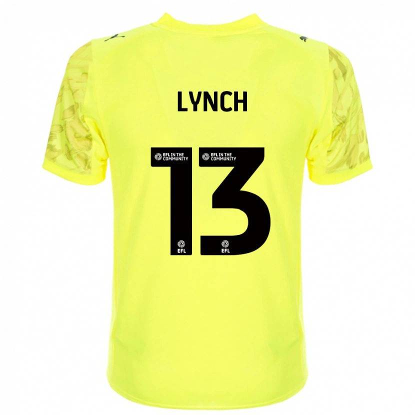 Danxen Damen Jay Lynch #13 Trikot Gelb Schwarz Torwarttrikot 2025/26 Österreich