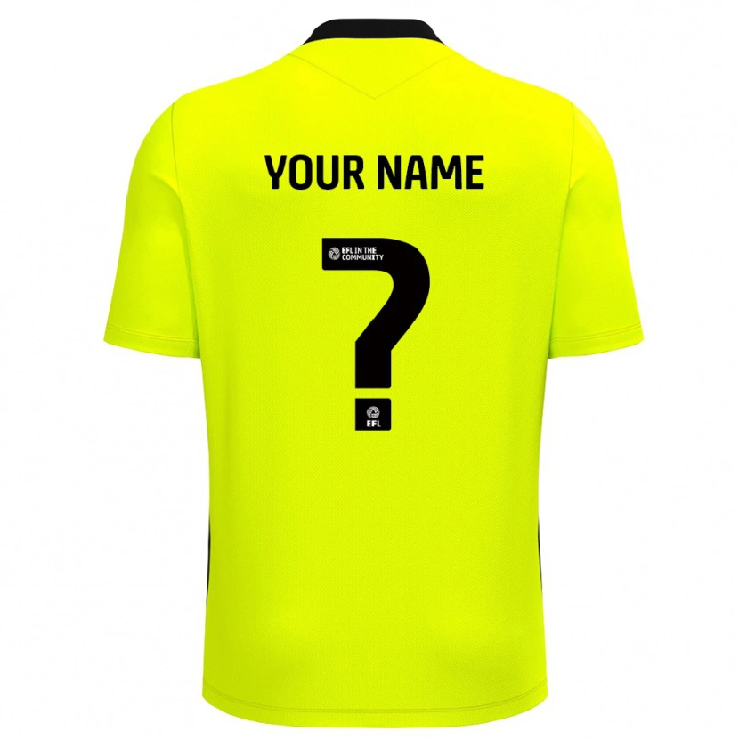 Danxen Damen Colchester United Trikot Gelb Schwarz Torwarttrikot 2025/26 Österreich