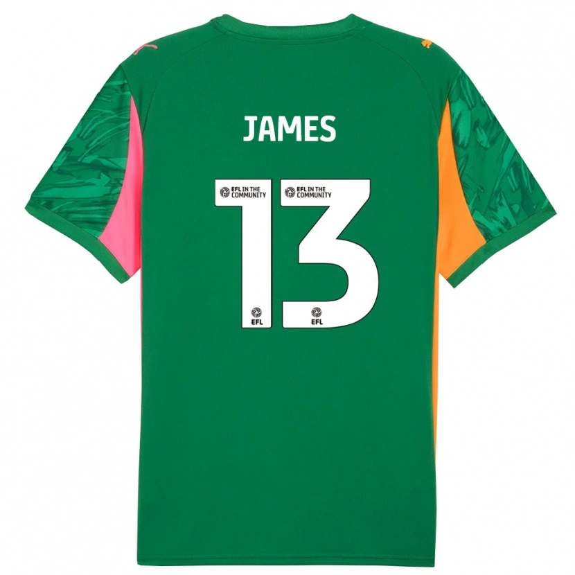 Danxen Damen Dominic James #13 Trikot Grün Rosa Orange Torwarttrikot 2025/26 Österreich