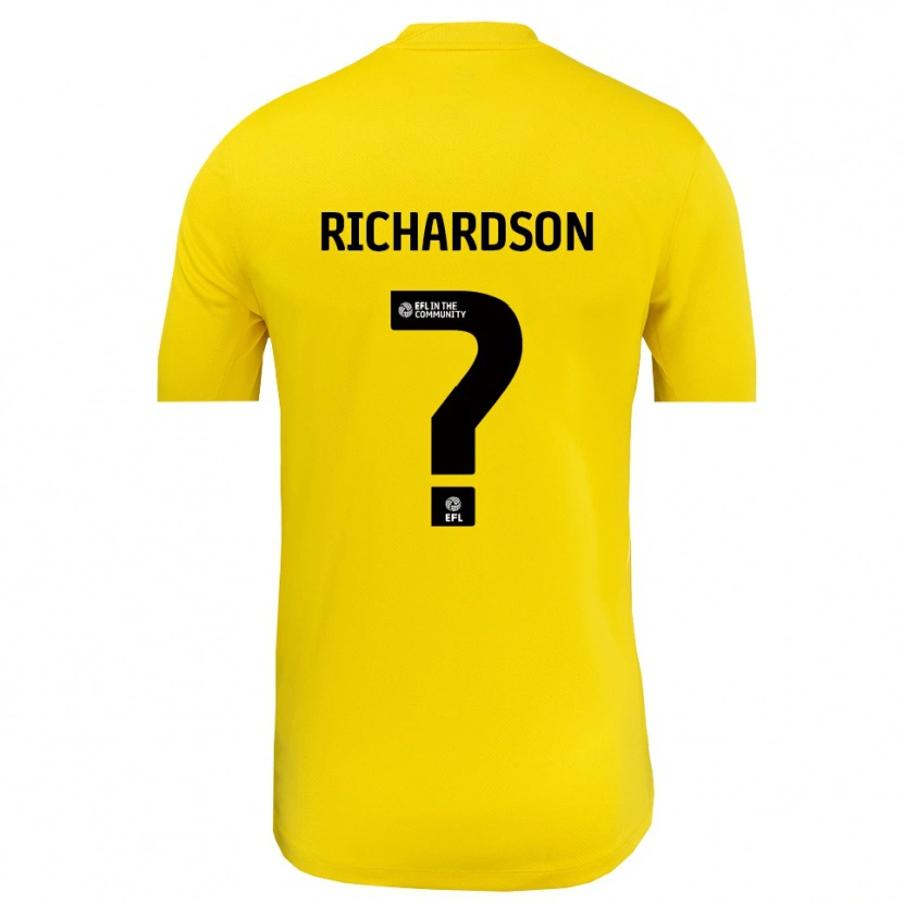 Danxen Damen Dani Richardson #0 Trikot Gelb Schwarz Torwarttrikot 2025/26 Österreich