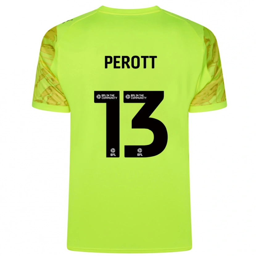 Danxen Damen Milai Perott #13 Trikot Leuchtendes Grün Torwarttrikot 2025/26 Österreich