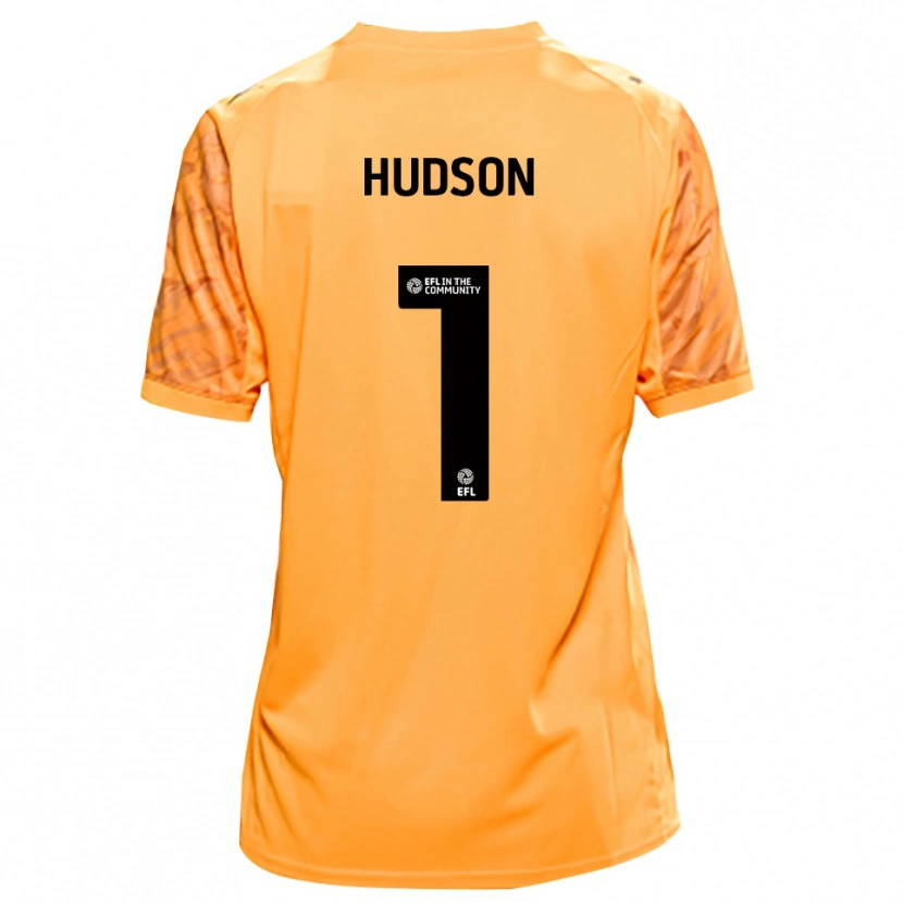Danxen Damen Mathew Hudson #1 Trikot Orange Schwarz Torwarttrikot 2025/26 Österreich