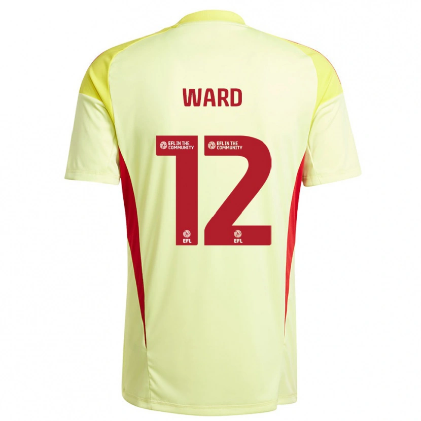 Danxen Damen Lewis Ward #12 Trikot Blassgelb Torwarttrikot 2025/26 Österreich