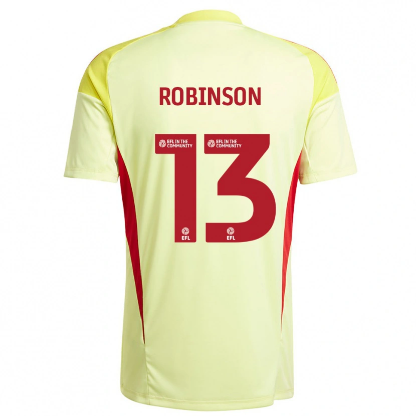 Danxen Damen Anton Robinson #13 Trikot Blassgelb Torwarttrikot 2025/26 Österreich