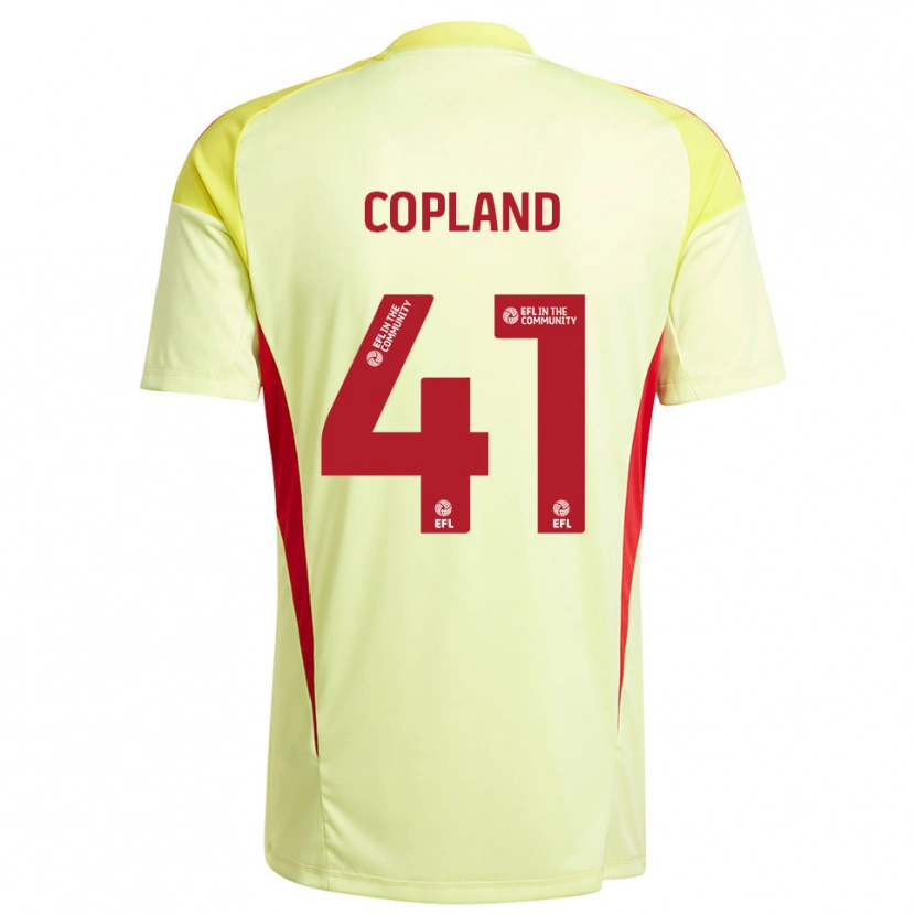 Danxen Damen Jack Copland #41 Trikot Blassgelb Torwarttrikot 2025/26 Österreich