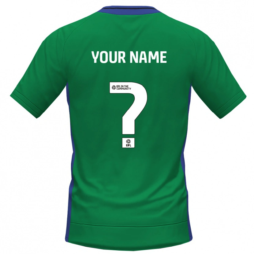 Danxen Damen Tranmere Rovers Trikot Grün Blau Torwarttrikot 2025/26 Österreich