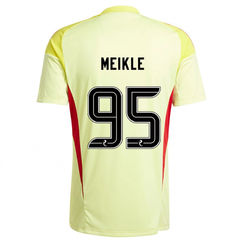 Danxen Damen Corey Shaw #95 Trikot Gelb Rot Torwarttrikot 2025/26 Österreich