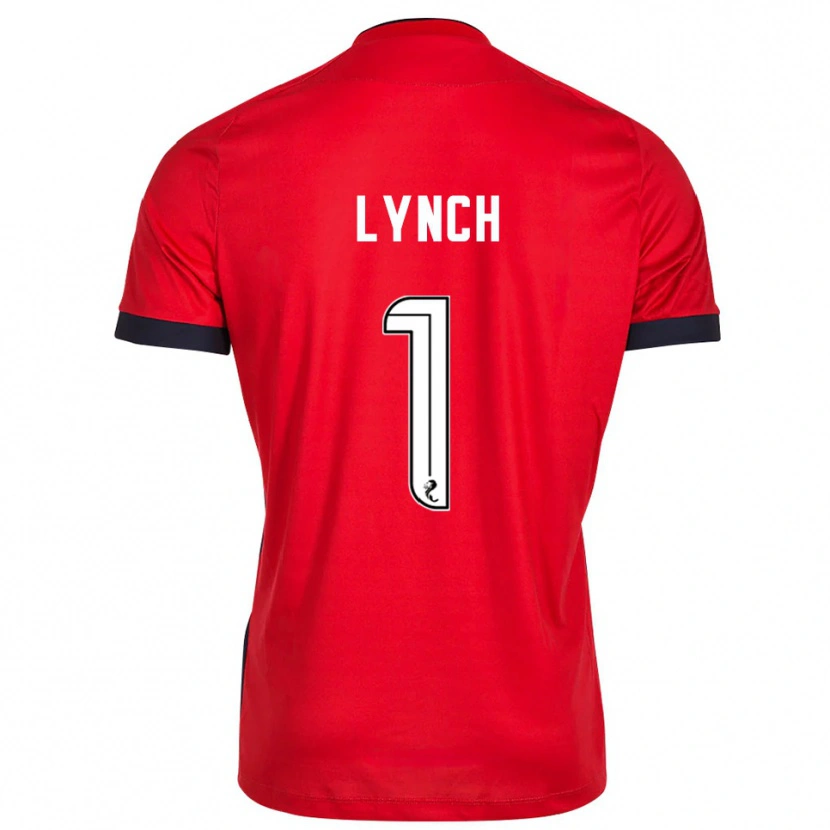 Danxen Damen Ruaridh Lynch #1 Trikot Rot Weiß Torwarttrikot 2025/26 Österreich