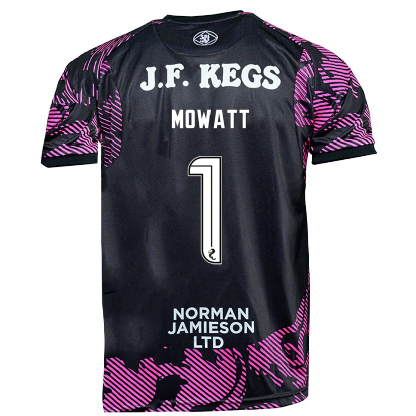 Danxen Damen Beth Mowatt #1 Trikot Pink Schwarz Torwarttrikot 2025/26 Österreich