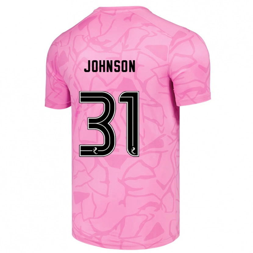 Danxen Damen Murray Johnson #31 Trikot Pink Schwarz Torwarttrikot 2025/26 Österreich