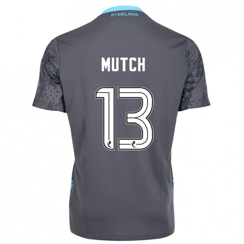 Danxen Damen Emily Mutch #13 Trikot Grau Weiß Torwarttrikot 2025/26 Österreich