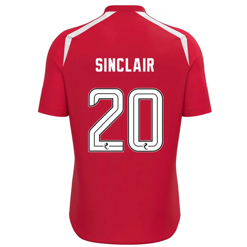 Danxen Damen Ross Sinclair #20 Trikot Rot Weiß Torwarttrikot 2025/26 Österreich