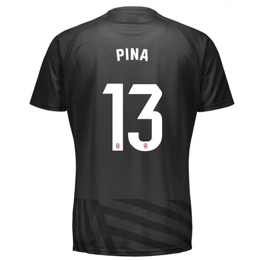 Danxen Damen Antonio Pina #13 Trikot Grau Schwarz Torwarttrikot 2025/26 Österreich