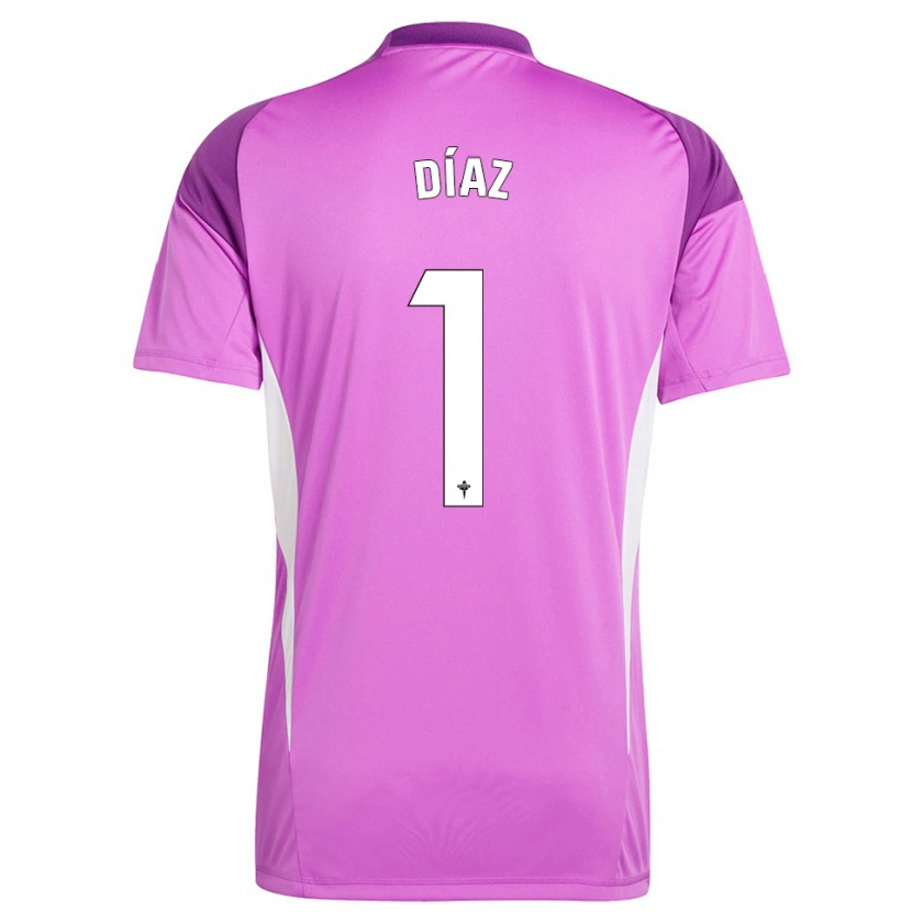 Danxen Damen Lucas Díaz #1 Trikot Lila Weiß Torwarttrikot 2025/26 Österreich