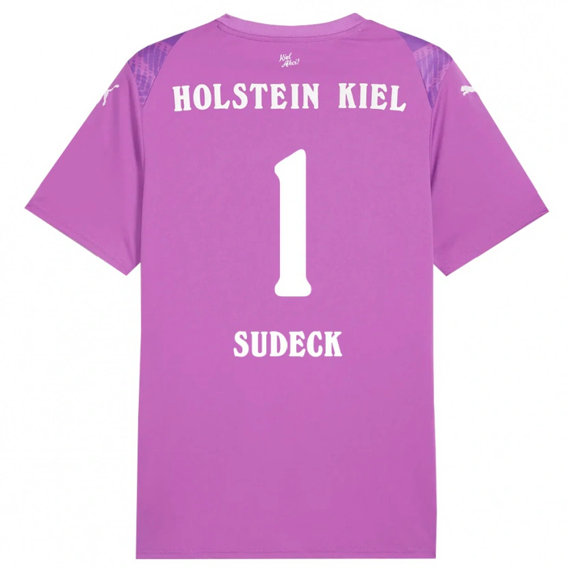 Danxen Damen Thore-Liam Sudeck #1 Trikot Lila Weiß Torwarttrikot 2025/26 Österreich