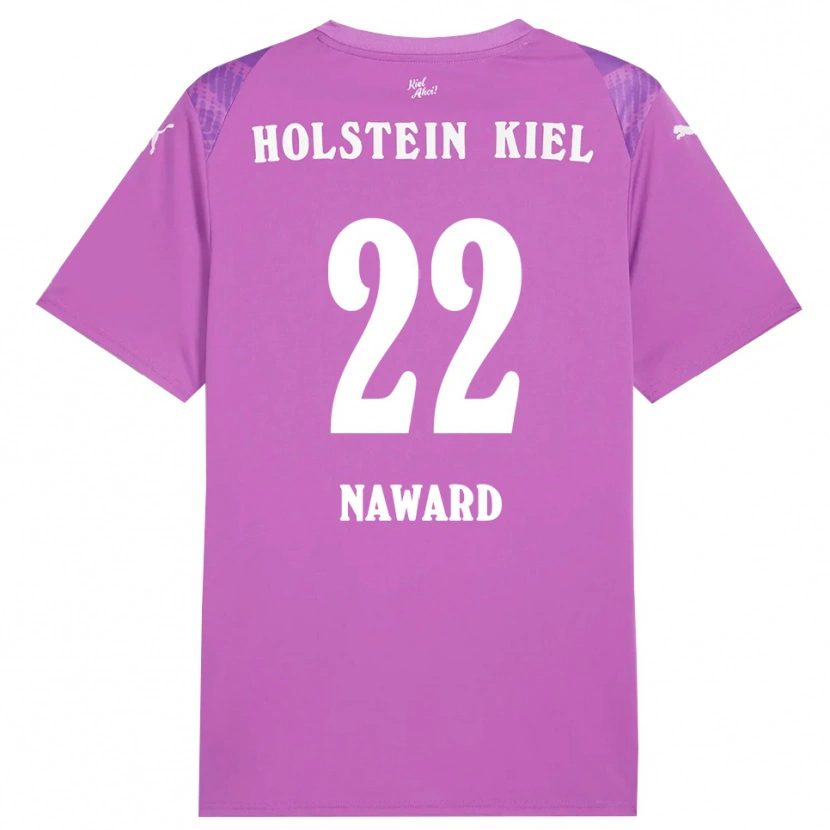 Danxen Damen Lela Naward #22 Trikot Lila Weiß Torwarttrikot 2025/26 Österreich