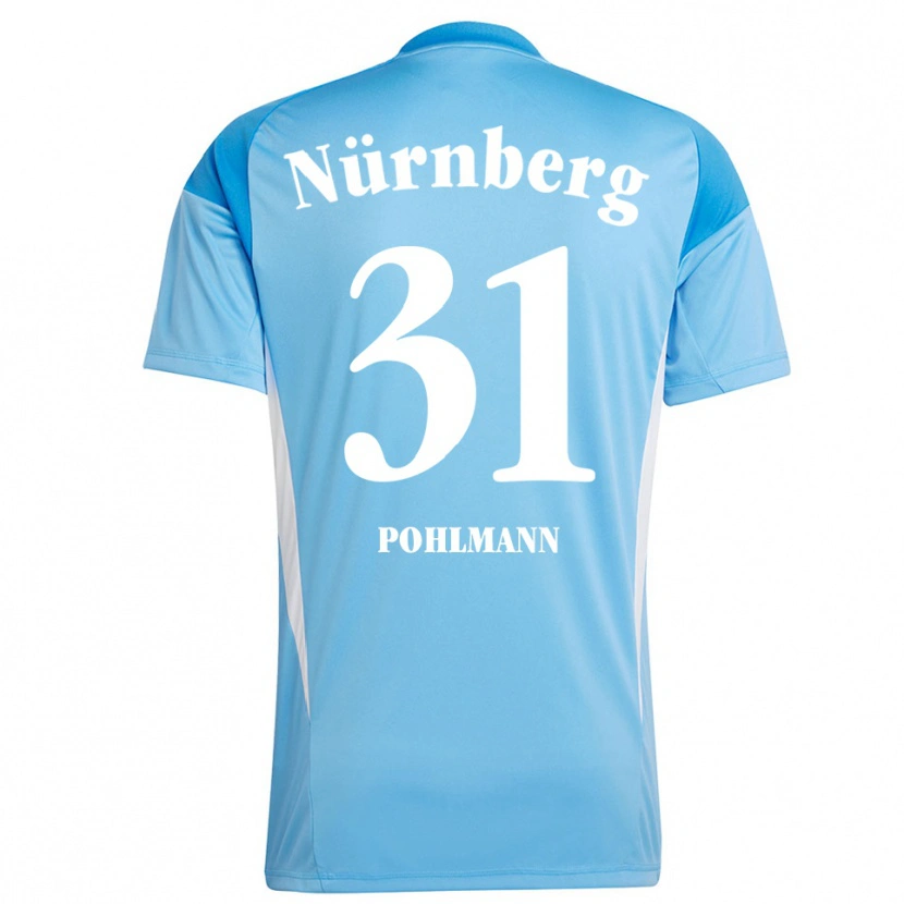Danxen Damen Lennart Pohlmann #31 Trikot Hellblau Weiß Torwarttrikot 2025/26 Österreich