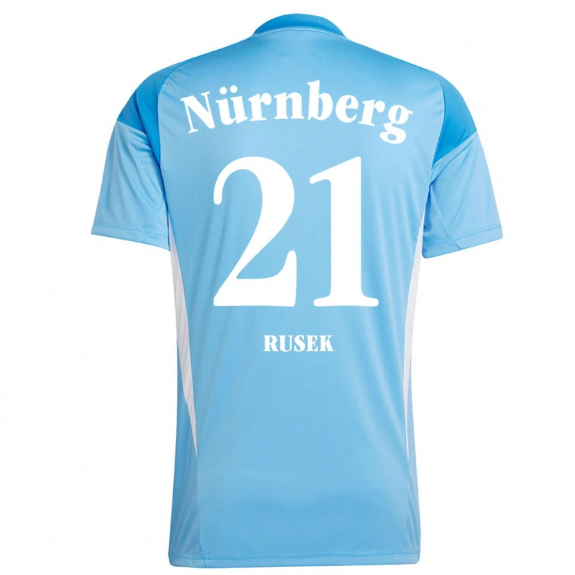 Danxen Damen Larissa Rusek #21 Trikot Hellblau Weiß Torwarttrikot 2025/26 Österreich