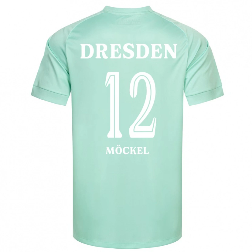 Danxen Damen Richard Möckel #12 Trikot Hellgrün Weiß Torwarttrikot 2025/26 Österreich