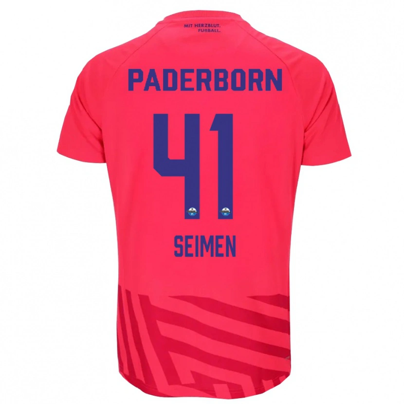 Danxen Damen Dennis Seimen #41 Trikot Rot Schwarz Torwarttrikot 2025/26 Österreich