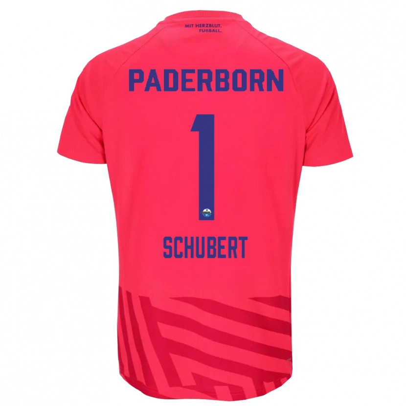 Danxen Damen Markus Schubert #1 Trikot Rot Schwarz Torwarttrikot 2025/26 Österreich