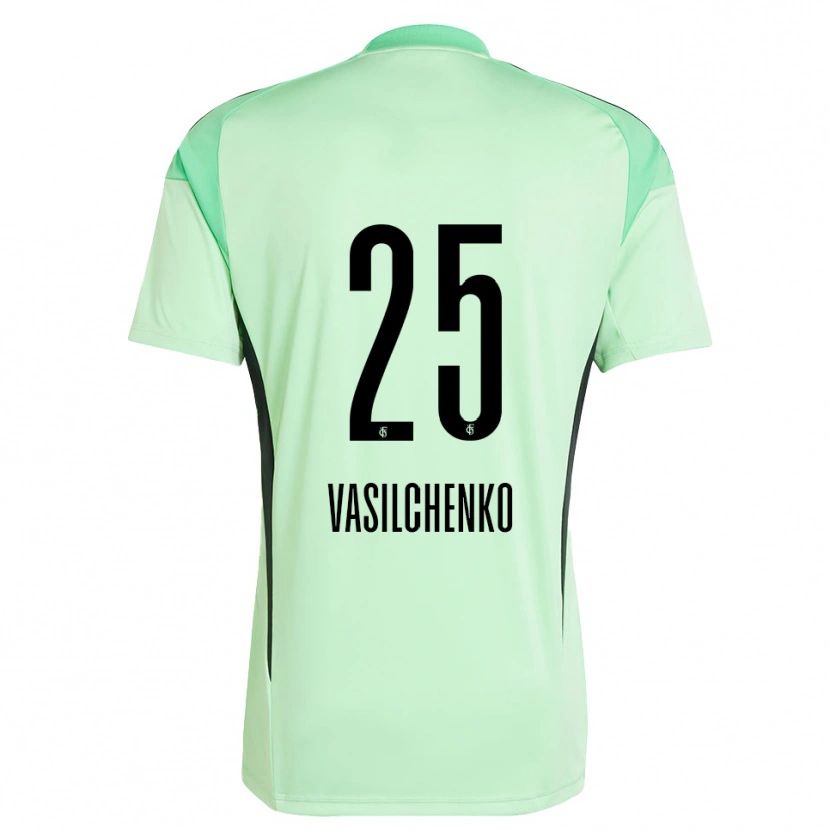 Danxen Damen Leonard Vasilchenko #25 Trikot Hellgrün Schwarz Torwarttrikot 2025/26 Österreich