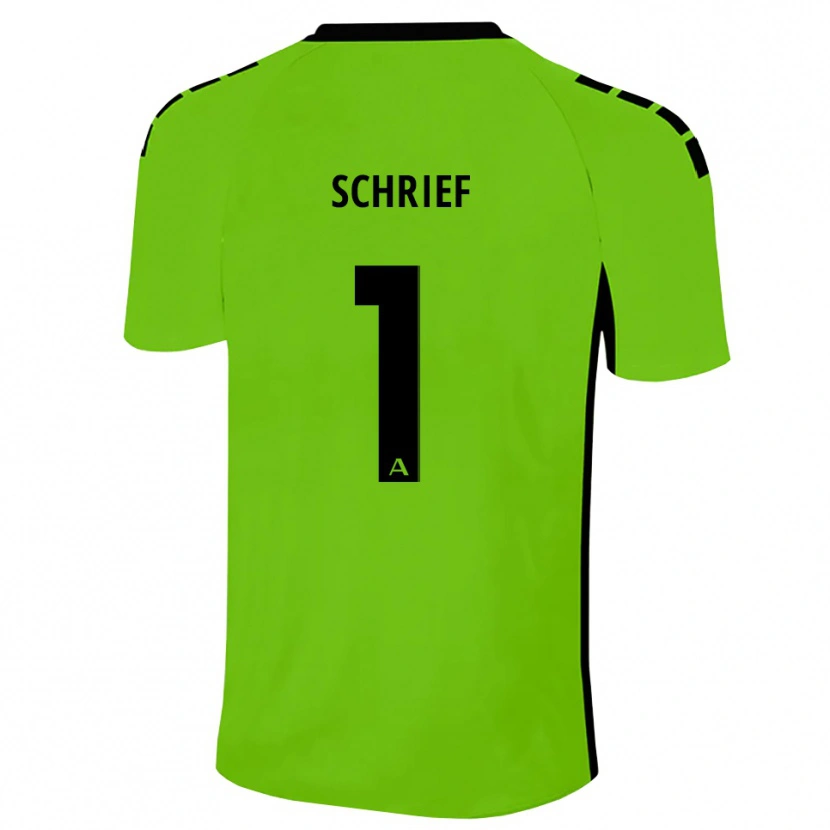 Danxen Damen Moritz Schrief #1 Trikot Grasgrün Schwarz Torwarttrikot 2025/26 Österreich