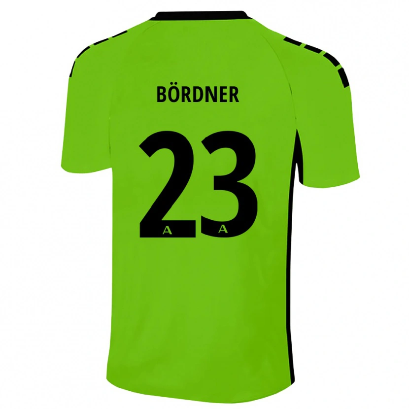 Danxen Damen Elias Bördner #23 Trikot Grasgrün Schwarz Torwarttrikot 2025/26 Österreich