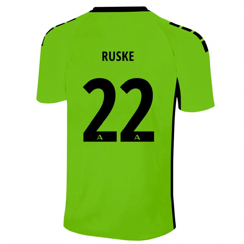 Danxen Damen Neo Ruske #22 Trikot Grasgrün Schwarz Torwarttrikot 2025/26 Österreich
