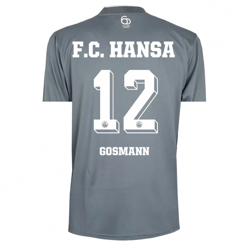 Danxen Damen Hermann Gosmann #12 Trikot Hellgrau Weiß Torwarttrikot 2025/26 Österreich