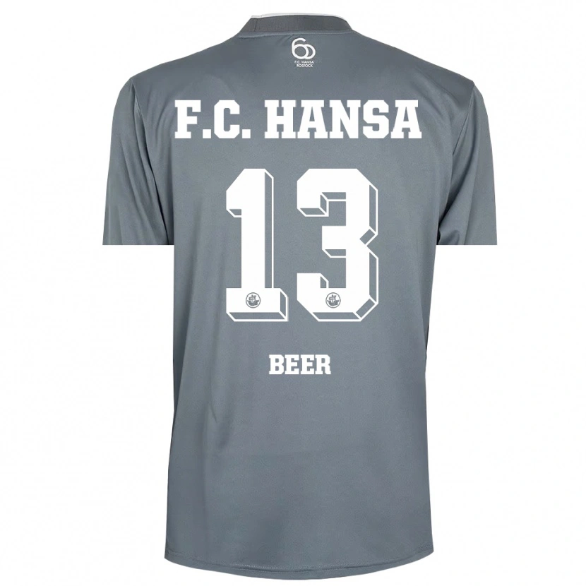 Danxen Damen Darian Beer #13 Trikot Hellgrau Weiß Torwarttrikot 2025/26 Österreich