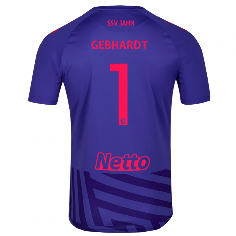 Danxen Damen Felix Gebhardt #1 Trikot Königsblau Rot Torwarttrikot 2025/26 Österreich