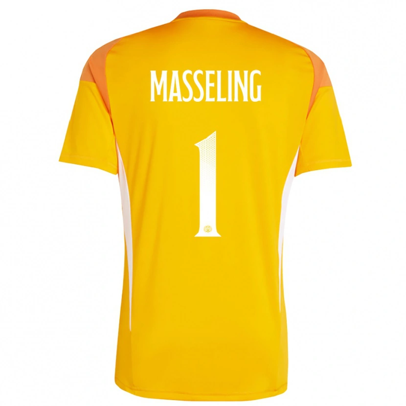 Danxen Damen Jihan Masseling #1 Trikot Orange Weiß Torwarttrikot 2025/26 Österreich