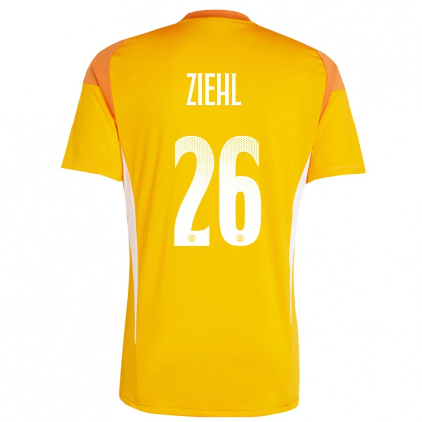Danxen Damen Nelly Ziehl #26 Trikot Orange Weiß Torwarttrikot 2025/26 Österreich