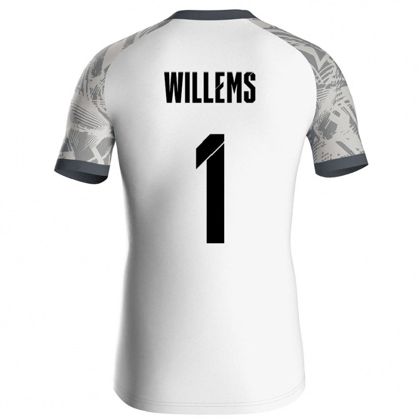 Danxen Damen Leon Willems #1 Trikot Grau Weiß Torwarttrikot 2025/26 Österreich