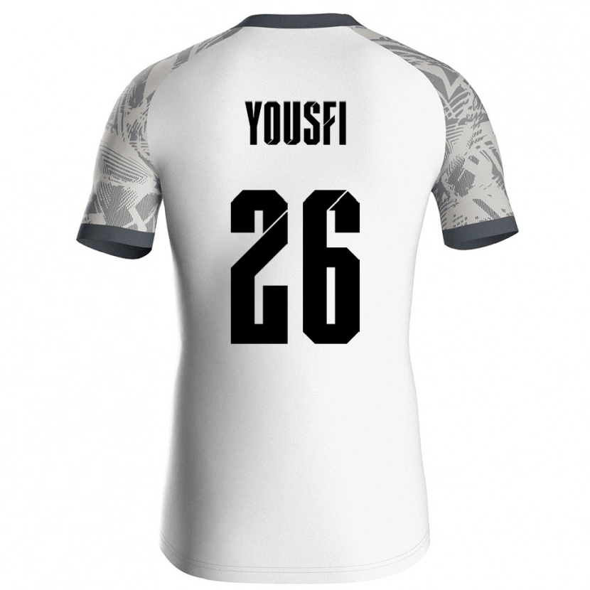 Danxen Damen Elias Yousfi #26 Trikot Grau Weiß Torwarttrikot 2025/26 Österreich