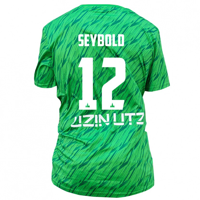 Danxen Damen Marvin Seybold #12 Trikot Grün Rot Torwarttrikot 2025/26 Österreich