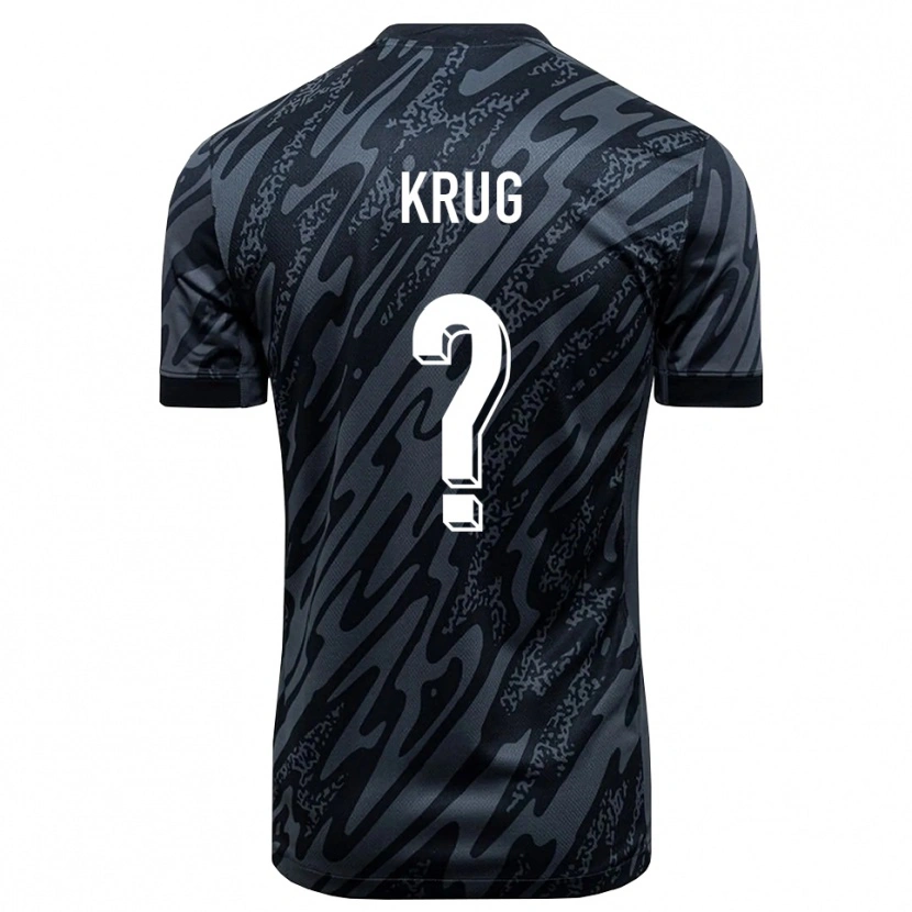 Danxen Damen Jannis Krug #0 Trikot Schwarzgrau Torwarttrikot 2025/26 Österreich