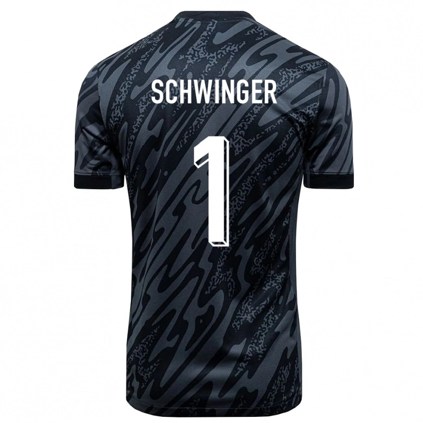 Danxen Damen Holm Schwinger #1 Trikot Schwarzgrau Torwarttrikot 2025/26 Österreich