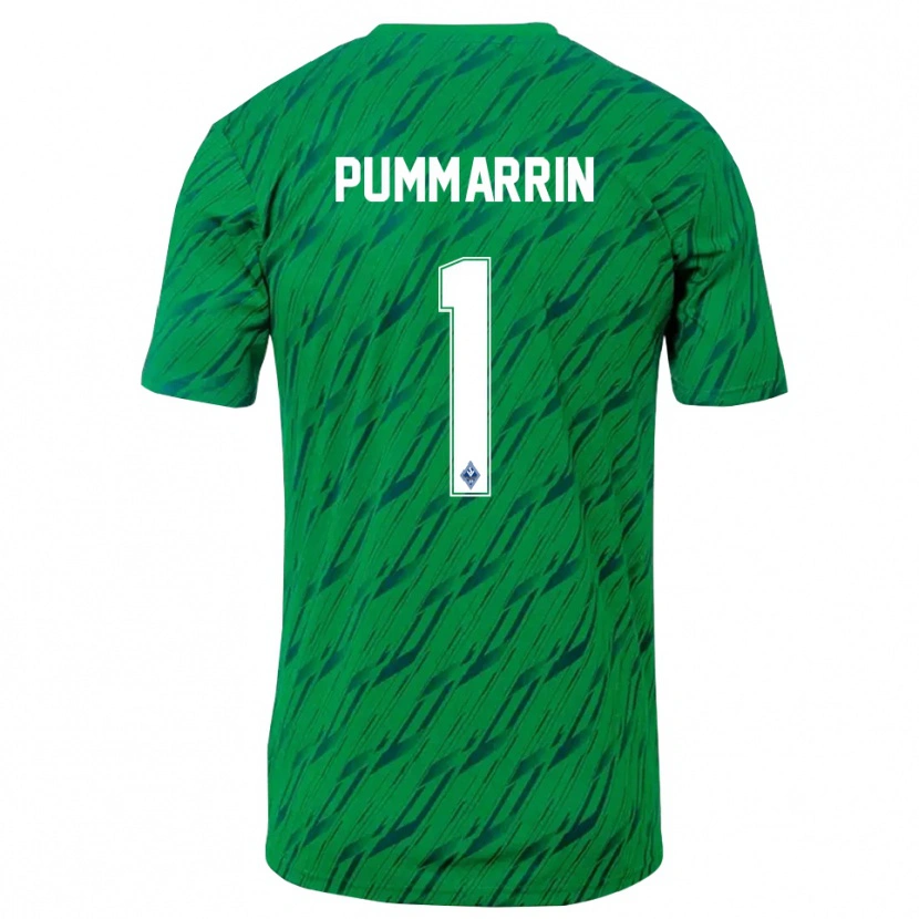 Danxen Damen Kritsana Pummarrin #1 Trikot Grün Weiß Torwarttrikot 2025/26 Österreich