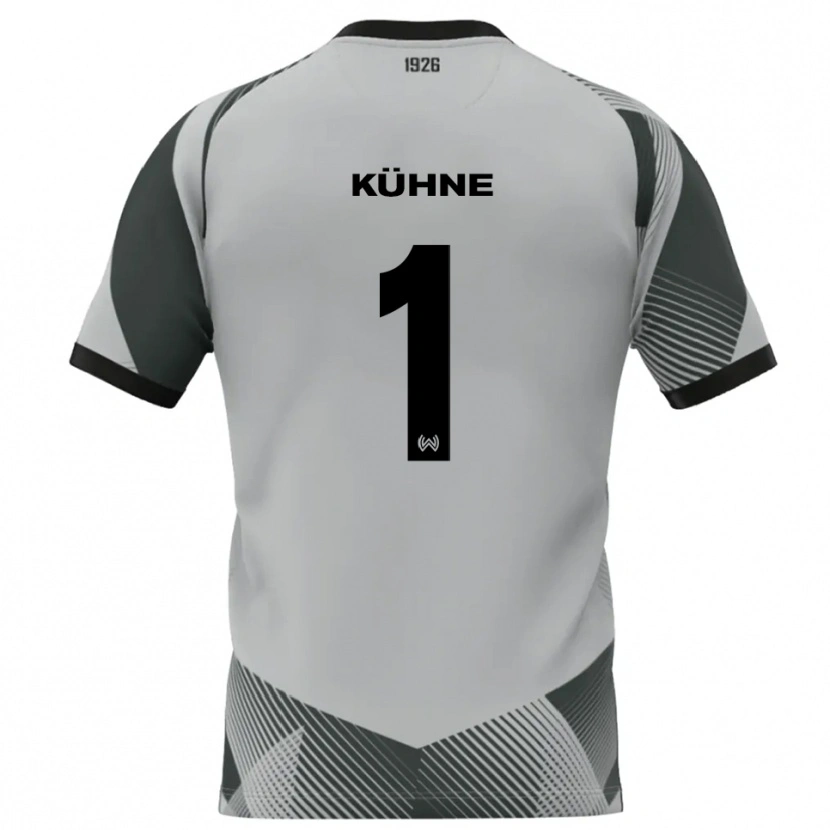Danxen Damen Lars Kühne #1 Trikot Hellgrau Weiß Torwarttrikot 2025/26 Österreich