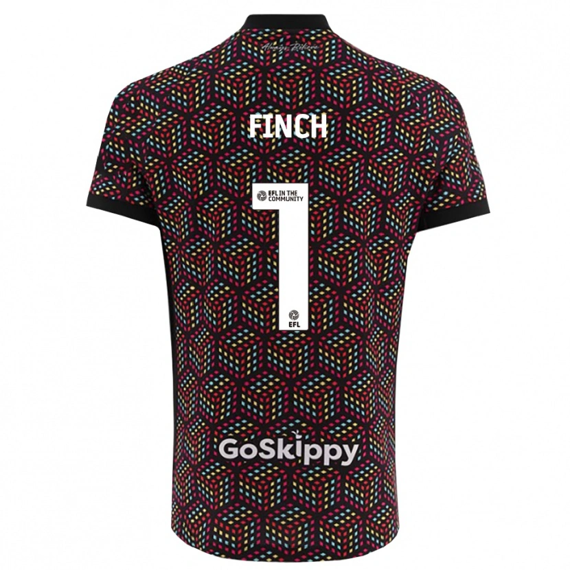 Danxen Damen Isaac Finch #1 Trikot Schwarz Weiß Torwarttrikot 2025/26 Österreich