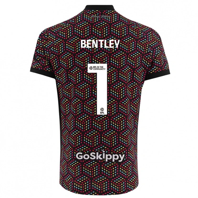 Danxen Damen Fran Bentley #1 Trikot Schwarz Weiß Torwarttrikot 2025/26 Österreich