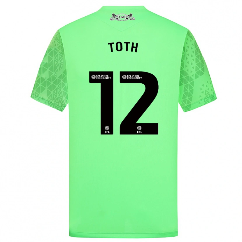 Danxen Damen Balázs Tóth #12 Trikot Leuchtgrün Torwarttrikot 2025/26 Österreich