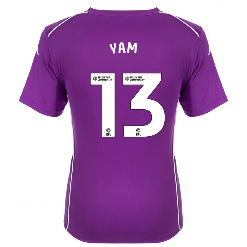 Danxen Damen Callum Yam #13 Trikot Violett Weiß Torwarttrikot 2025/26 Österreich
