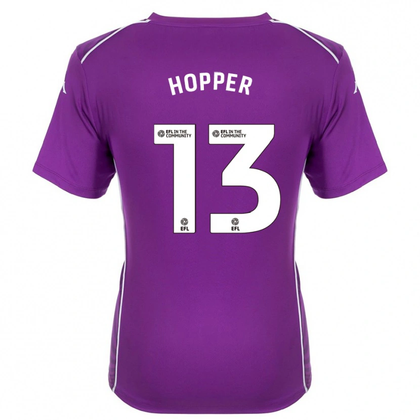 Danxen Damen Jake Hopper #13 Trikot Violett Weiß Torwarttrikot 2025/26 Österreich