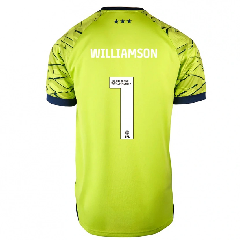 Danxen Damen Woody Williamson #1 Trikot Grün Gelb Torwarttrikot 2025/26 Österreich