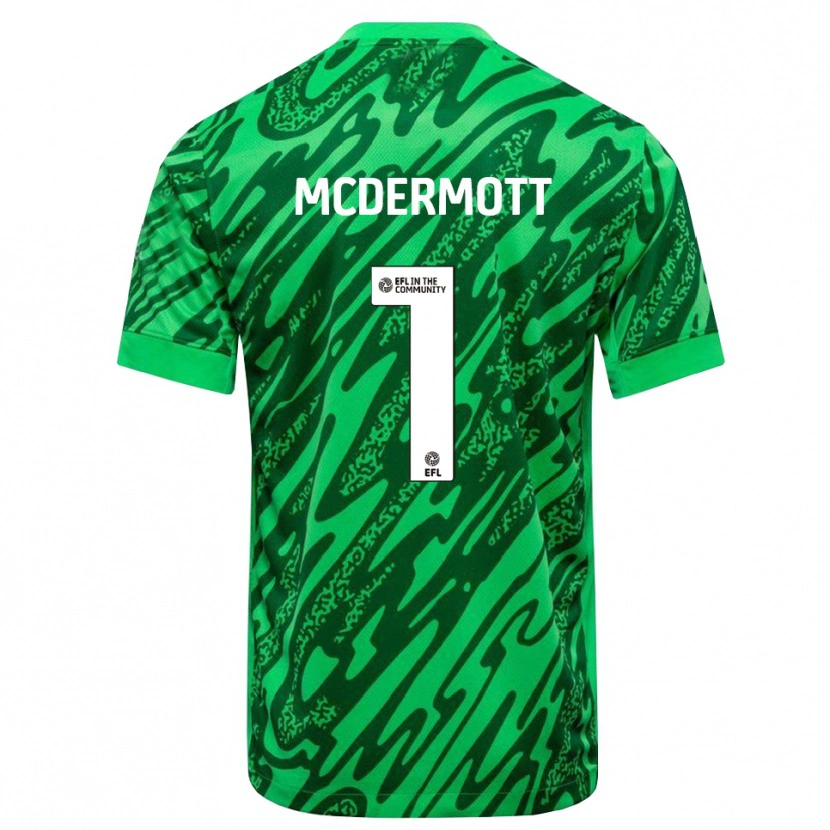 Danxen Damen Conal McDermott #1 Trikot Waldgrün Torwarttrikot 2025/26 Österreich